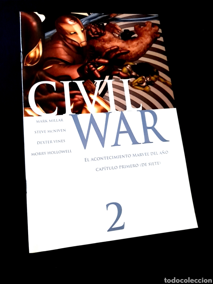 C&oacute;mics: DE KIOSCO CIVIL WAR 2 PANINI COMICS MARVEL GRAPA - Foto 1