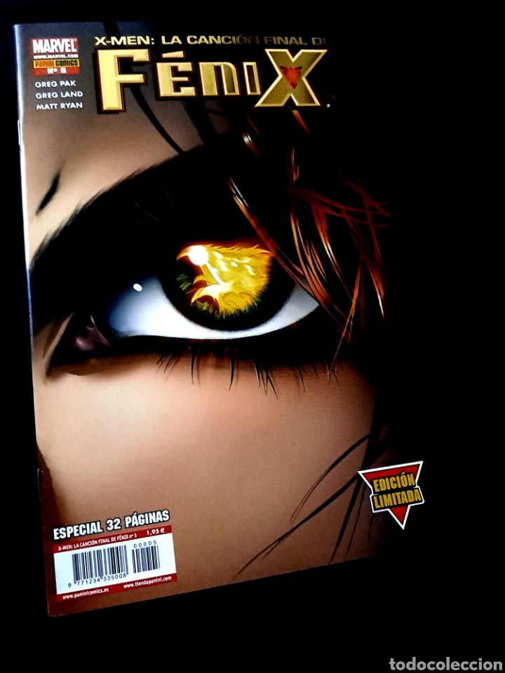 C&oacute;mics: DE KIOSCO X MEN LA CANCION FINAL DE FENIX 5 PANINI COMICS MARVEL GRAPA - Foto 1