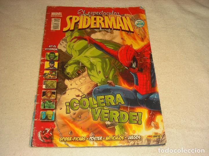 C&oacute;mics: EL ESPECTACULAR SPIDERMAN N. 23 . COLERA VERDE. - Foto 1