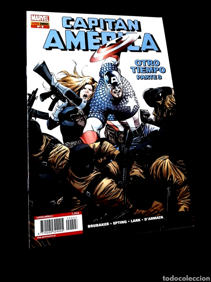 C&oacute;mics: DE KIOSCO MARVEL KNIGHTS CAPITAN AMERICA 3 PANINI COMICS PANINI - Foto 1