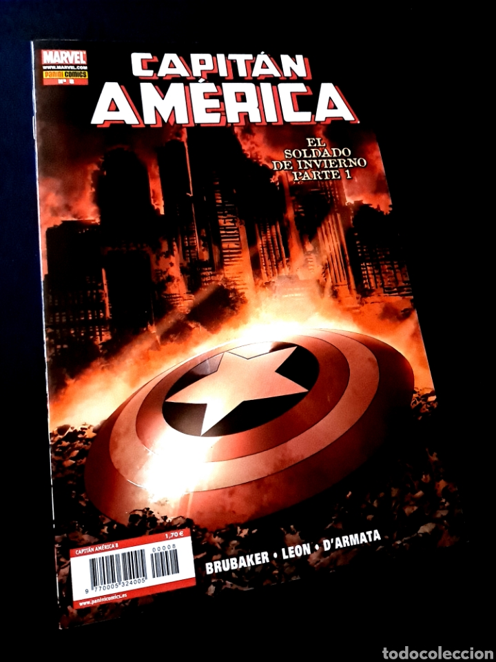 C&oacute;mics: DE KIOSCO MARVEL KNIGHTS CAPITAN AMERICA 8 PANINI COMICS PANINI - Foto 1