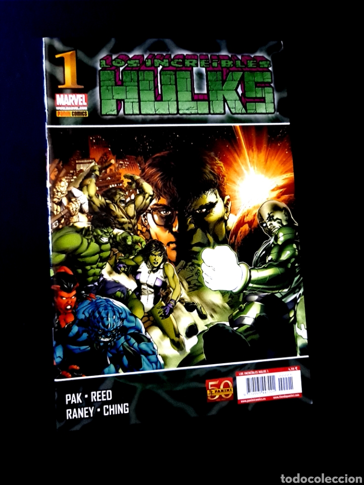 C&oacute;mics: DE KIOSCO LOS INCREIBLES HULKS 1 PANINI COMICS GRAPA - Foto 1