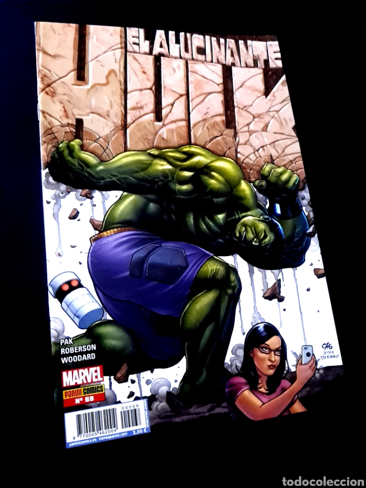 C&oacute;mics: DE KIOSCO EL ALUCINANTE HULK 68 PANINI COMICS GRAPA - Foto 1