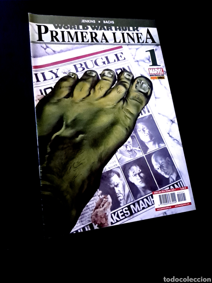 Comics: EXCELENTE ESTADO WORLD WAR HULK PRIMERA LINEA 1 PANINI COMICS GRAPA