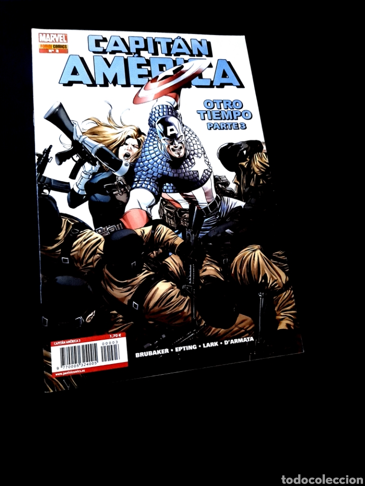 C&oacute;mics: EXCELENTE ESTADO MARVEL KNIGHTS CAPITAN AMERICA 3 PANINI COMICS GRAPA - Foto 1