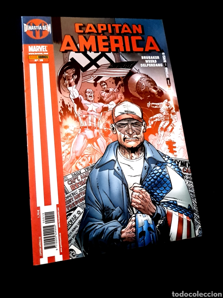 C&oacute;mics: EXCELENTE ESTADO CAPITAN AMERICA 10 PANINI COMICS GRAPA - Foto 1