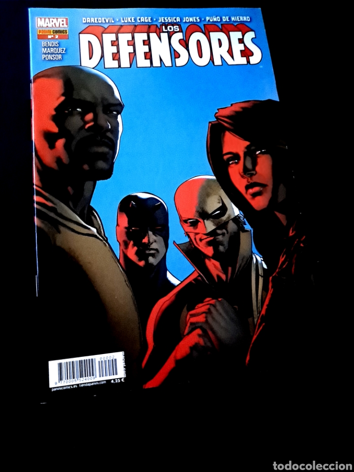 C&oacute;mics: EXCELENTE ESTADO LOS DEFENSORES 2 PANINI COMICS GRAPA - Foto 1