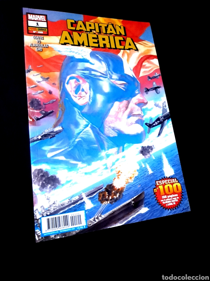 C&oacute;mics: DE KIOSCO CAPITAN AMERICA 100 PANINI COMICS TOMO - Foto 1