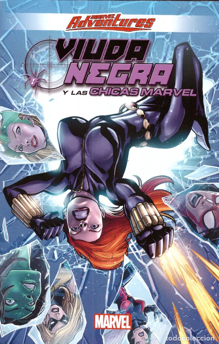 C&oacute;mics: Comic Marvel Adventuras: Viuda Negra y las chicas Marvel - Panini Marvel - Foto 1