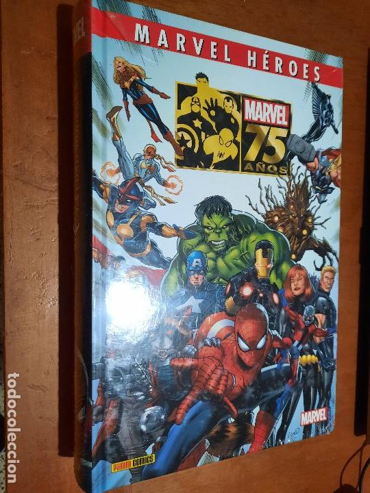 Comics: MARVEL HEROES. MARVEL 75 A&Ntilde;OS. PANINI. TAPA DURA. PRECINTADO. SIN ABRIR. E8 2