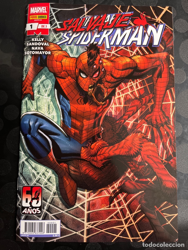 salvaje spiderman  telaraña de sangre ( 2022 - Buy Marvel comics,  publisher Panini on todocoleccion