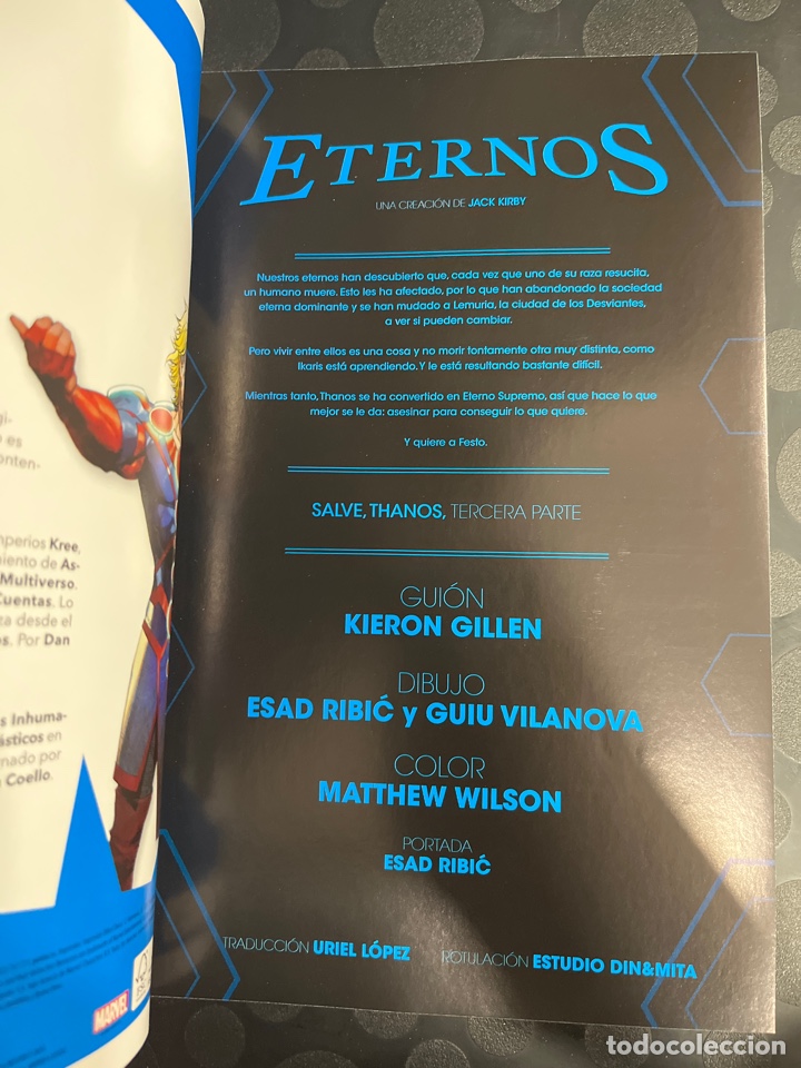 C&oacute;mics: ETERNOS N.11 SALVE THANOS ( 2021/&hellip; ) - Foto 3
