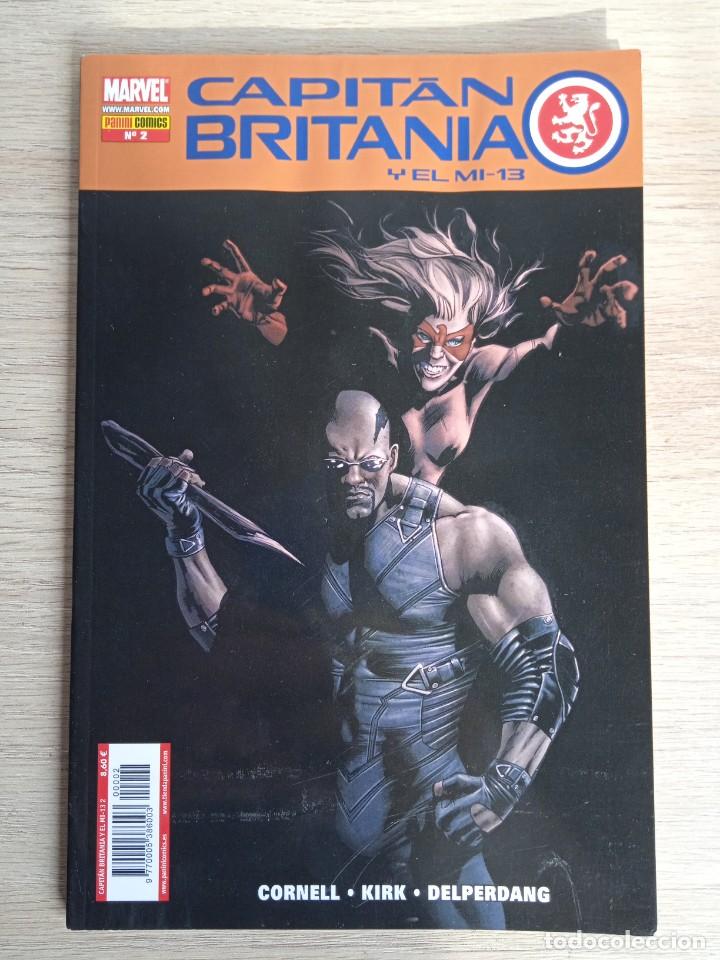 C&oacute;mics: CAPITAN BRITANIA Y EL MI-13 N&ordm; 2 PANINI - Foto 1