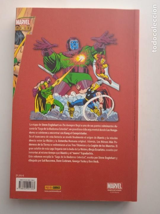 C&oacute;mics: MARVEL GOLD LOS VENGADORES LA MADONNA CELESTIAL PANINI - Foto 3