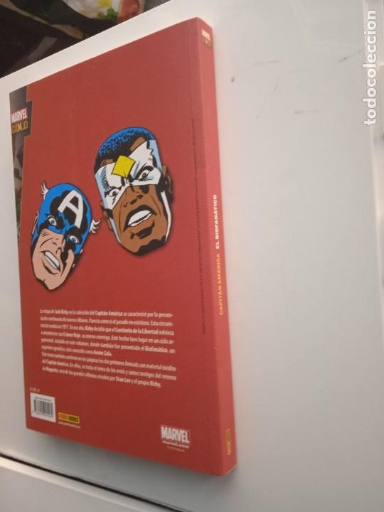 C&oacute;mics: MARVEL GOLD CAPITAN AMERICA EL BIOFAN&Aacute;TICO PANINI - Foto 3