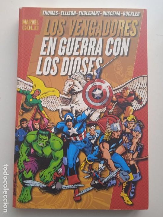 C&oacute;mics: MARVEL GOLD LOS VENGADORES EN GUERRA CON LOS DIOSES PANINI - Foto 1