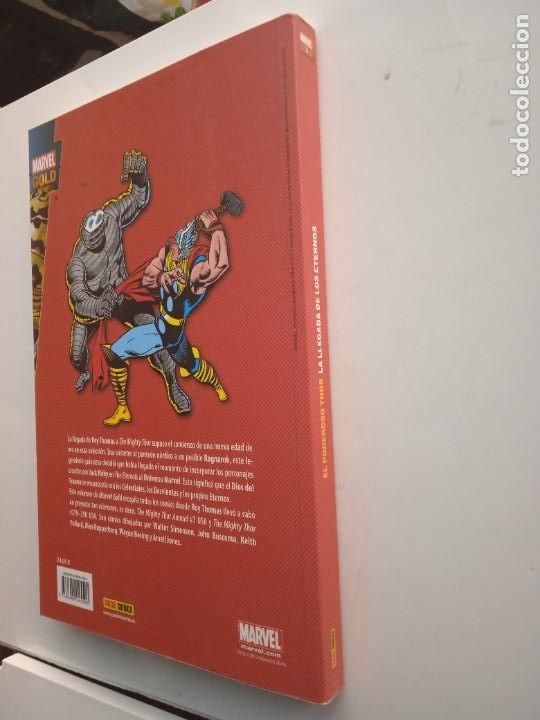 C&oacute;mics: MARVEL GOLD EL PODEROSO THOR LA LLEGADA DE LOS ETERNOS PANINI - Foto 3