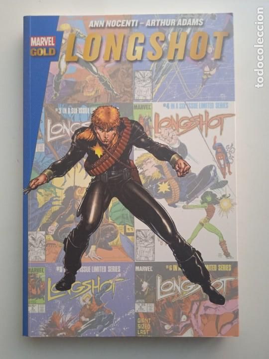 C&oacute;mics: MARVEL GOLD LONGSHOT PANINI - Foto 1