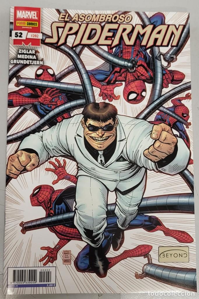 C&oacute;mics: EL ASOMBROSO SPIDERMAN N&ordm; 202 / 52 - MARVEL - PANINI - Foto 1