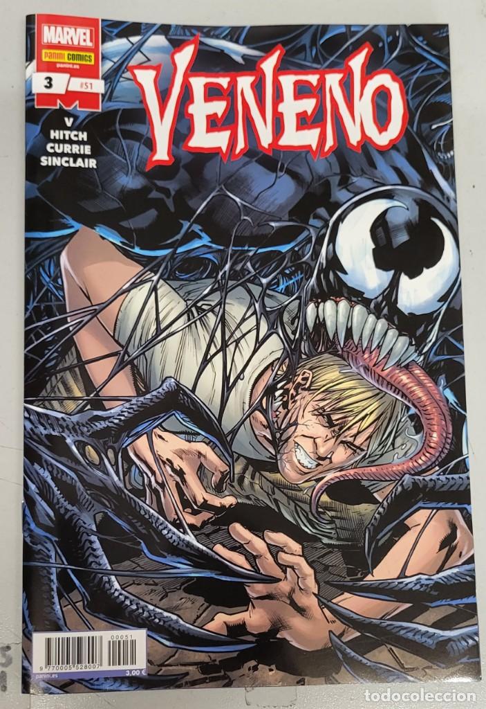 C&oacute;mics: VENENO 3 / 51 - BRYAN HITCH - RAM V / MARVEL - PANINI - Foto 1