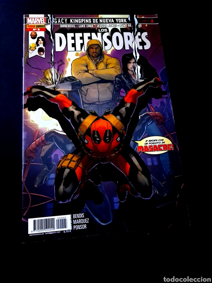 C&oacute;mics: DE KIOSCO LOS DEFENSORES 5 PANINI COMICS GRAPA - Foto 1