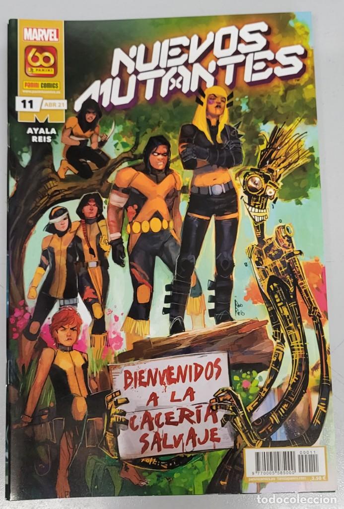 C&oacute;mics: NUEVOS MUTANTES N&ordm; 11 / MARVEL - PANINI - Foto 1
