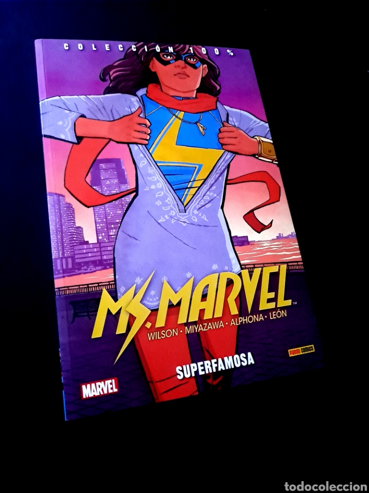 C&oacute;mics: DE KIOSCO 100% MS. MARVEL SUPERFAMOSA PANINI COMICS TOMO