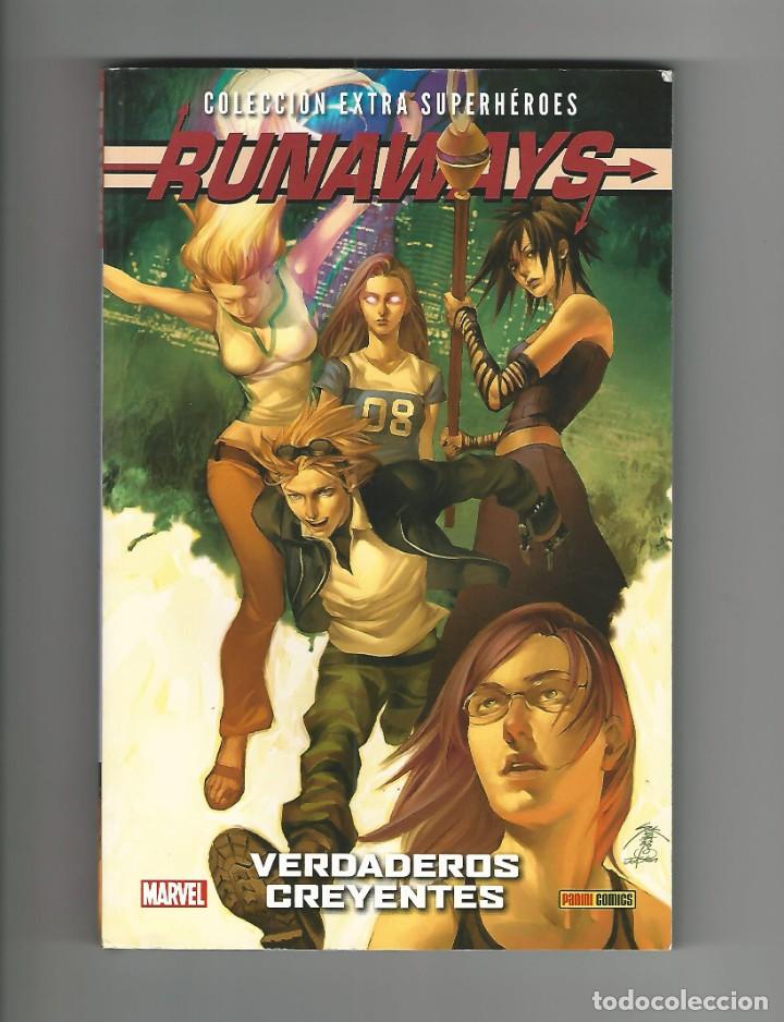 C&oacute;mics: Panini. Extra superh&eacute;roes. 33. Colecci&oacute;n. Runaways. - Foto 1