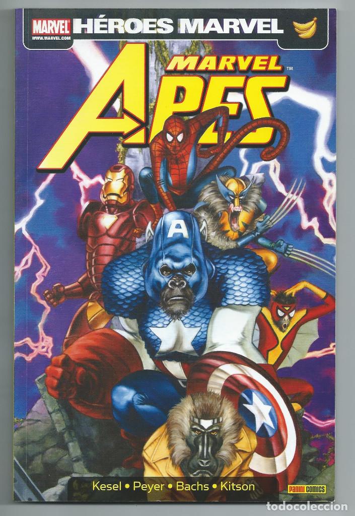 C&oacute;mics: HEROES MARVEL. MARVEL APES. PANINI, 2009. NUEVO - Foto 1