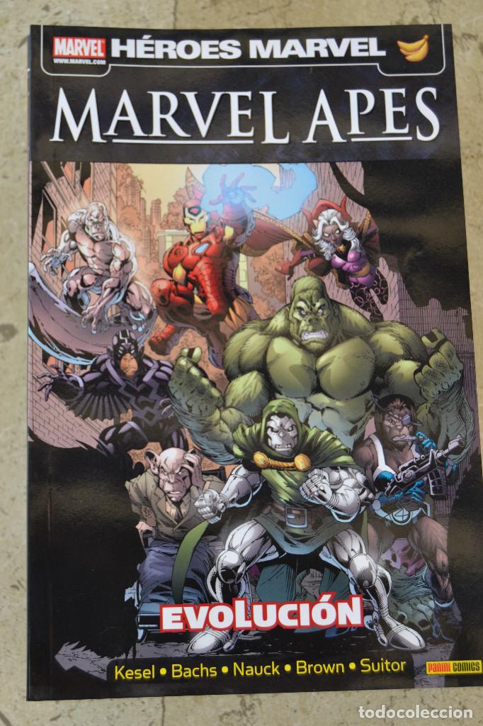 C&oacute;mics: HEROES MARVEL. MARVEL APES 2 : EVOLUCION. PANINI, 2010. NUEVO - Foto 1
