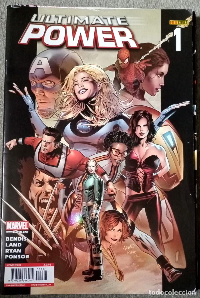 C&oacute;mics: ULTIMATE POWER por Brian Michael Bendis y Greg Land (5 n&uacute;meros completa) - Foto 1