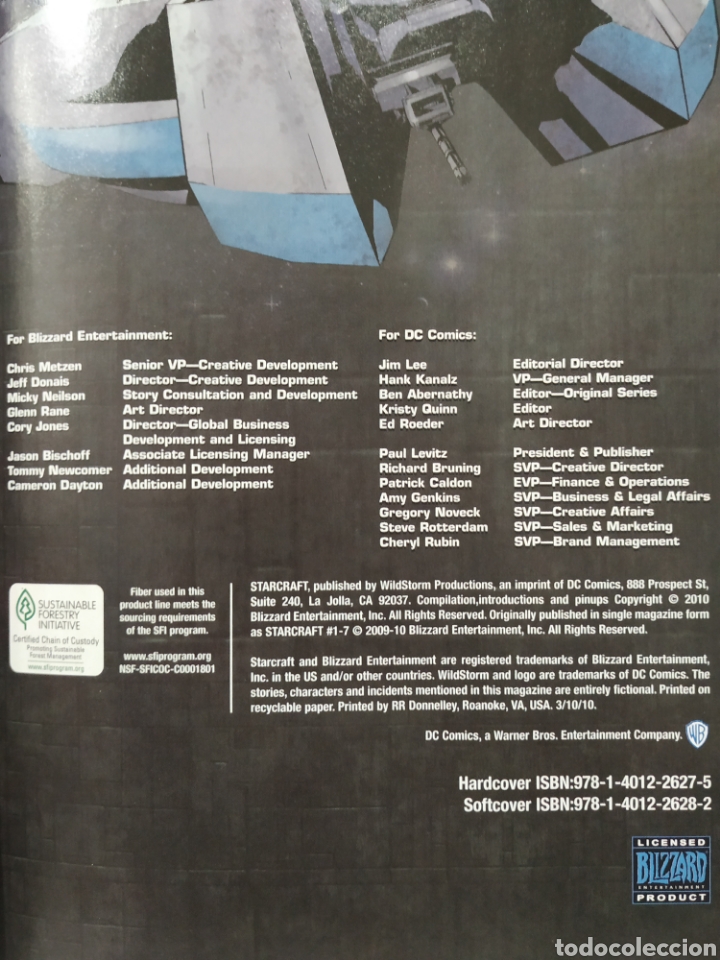 C&oacute;mics: STARCRAFT. SIMON FURMAN. FEDERICO DALLOCCHIO. BRIAN DENHAM. PANINI. - Foto 4