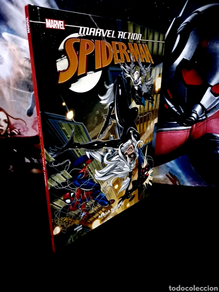 C&oacute;mics: DE KIOSCO MARVEL ACTION SPIDERMAN 3 MALA SUERTE PANINI COMICS TOMO - Foto 1