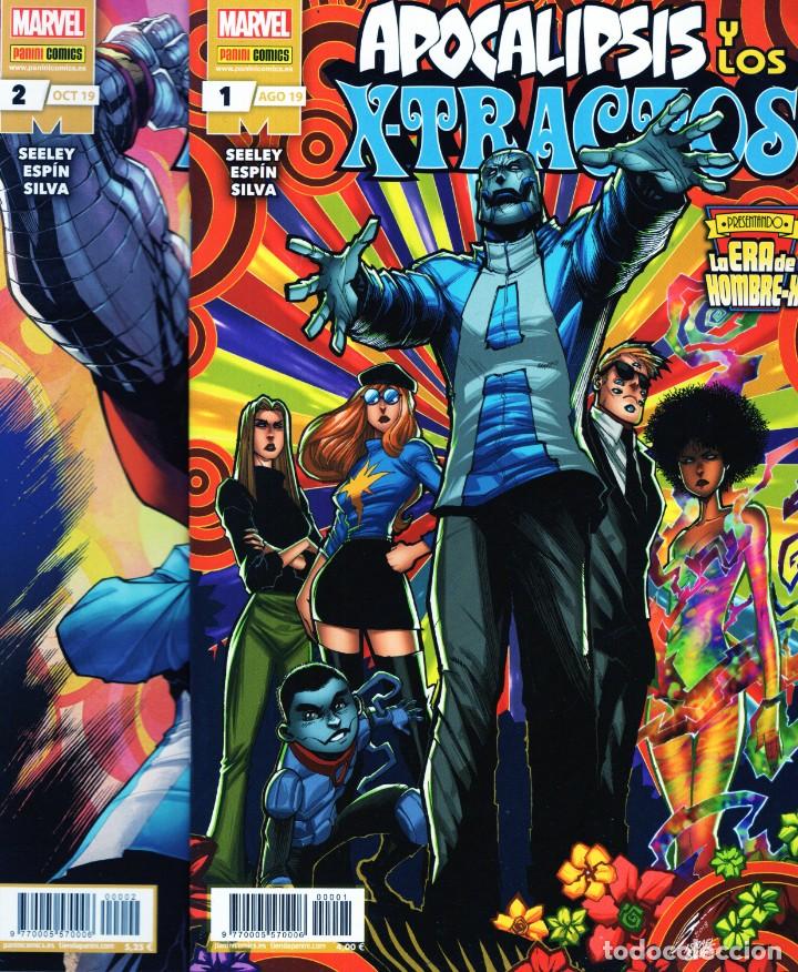 Comics : LA ERA DE HOMBRE-X. APOCALIPSIS Y LOS X-TRACTOS COMPLETA 1 Y 2 - PANINI - ESTADO EXCELENTE