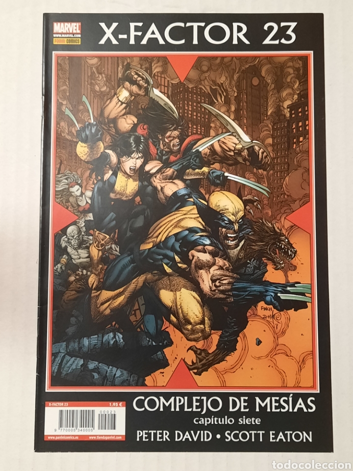 C&oacute;mics: X-FACTOR N&ordm; 23 - COMPLEJO DE MES&Iacute;AS CAP&Iacute;TULO SIETE - GRAPA MARVEL PANINI 2008 - Foto 1