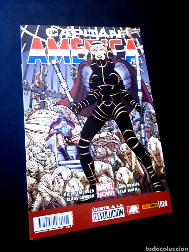 C&oacute;mics: DE KIOSCO CAPITAN AMERICA 28 VOL.8 PANINI COMICS GRAPA