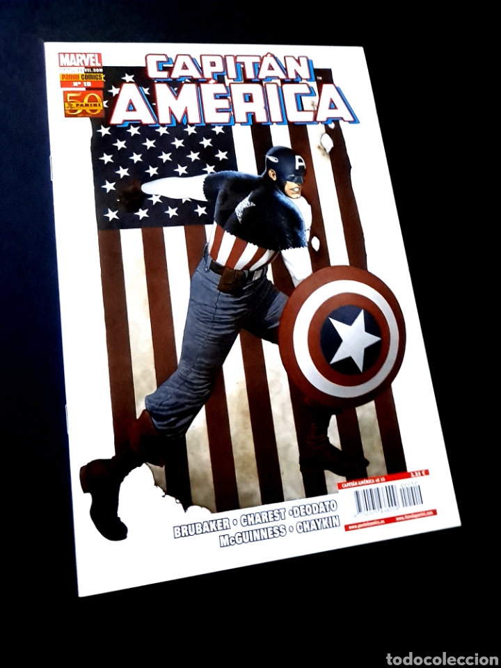 C&oacute;mics: DE KIOSCO CAPITAN AMERICA 10 VOL.8 PANINI COMICS GRAPA