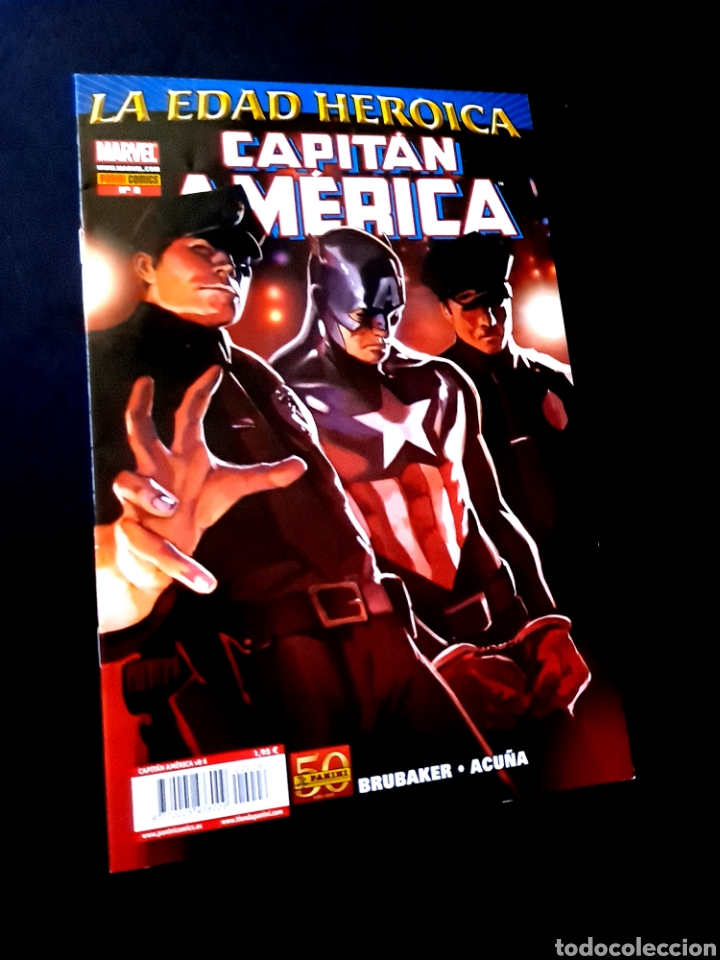 C&oacute;mics: DE KIOSCO CAPITAN AMERICA 6 VOL.8 PANINI COMICS GRAPA