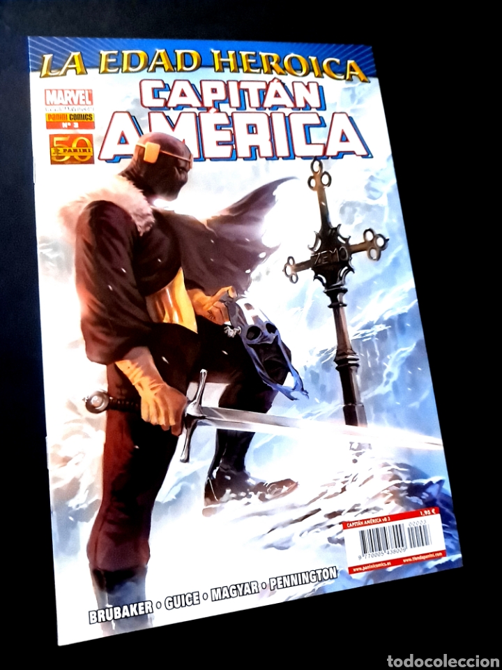 C&oacute;mics: DE KIOSCO CAPITAN AMERICA 3 VOL.8 PANINI COMICS GRAPA - Foto 1