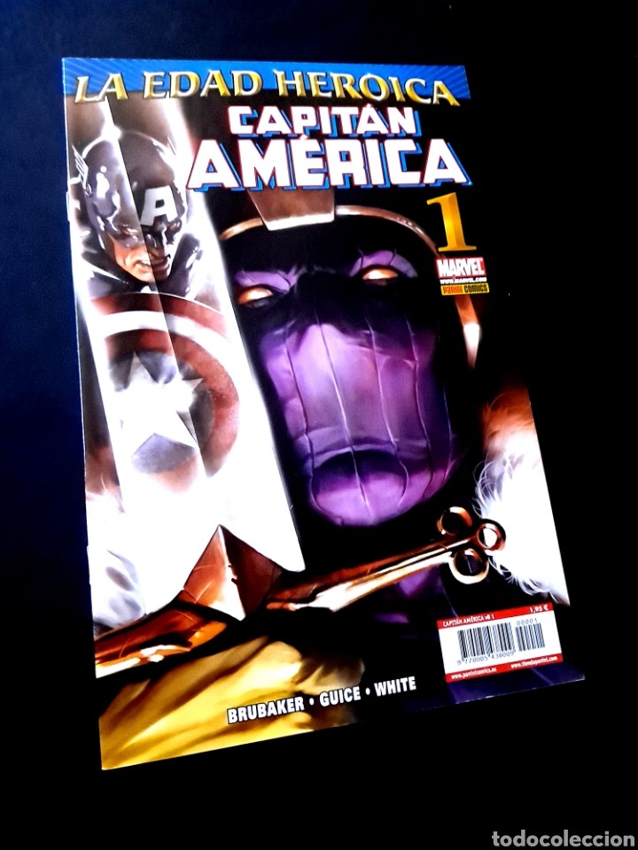 C&oacute;mics: DE KIOSCO CAPITAN AMERICA 1 VOL.8 PANINI COMICS GRAPA