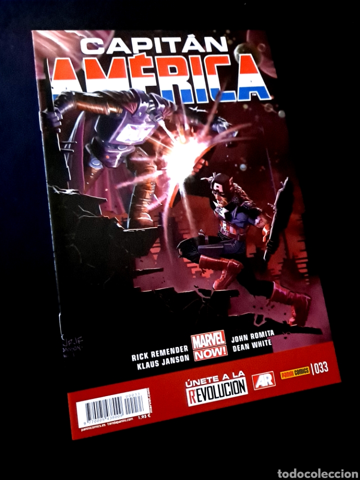 C&oacute;mics: DE KIOSCO CAPITAN AMERICA 33 VOL.8 PANINI COMICS GRAPA - Foto 1