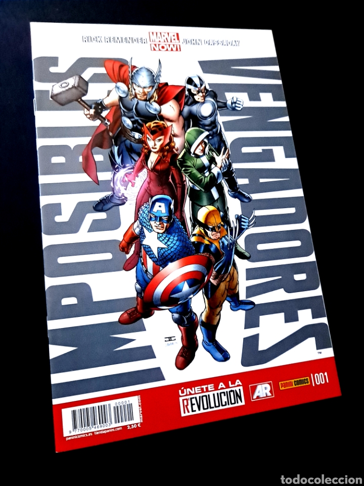 C&oacute;mics: DE KIOSCO IMPOSIBLES VENGADORES 1 PANINI COMICS GRAPA