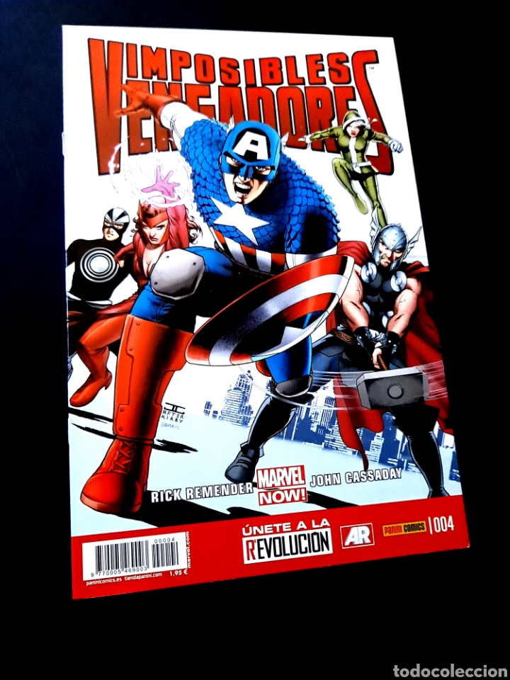 C&oacute;mics: DE KIOSCO IMPOSIBLES VENGADORES 4 PANINI COMICS GRAPA