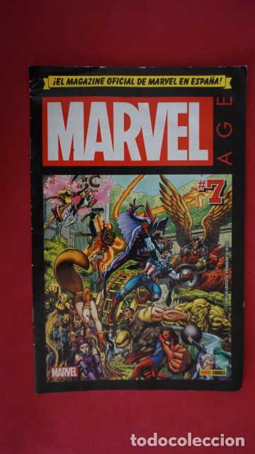 C&oacute;mics: MARVEL AGE 7 EL MAGAZINE OFICIAL DE MARVEL EN ESPA&Ntilde;A PANINI COMICS. - Foto 1