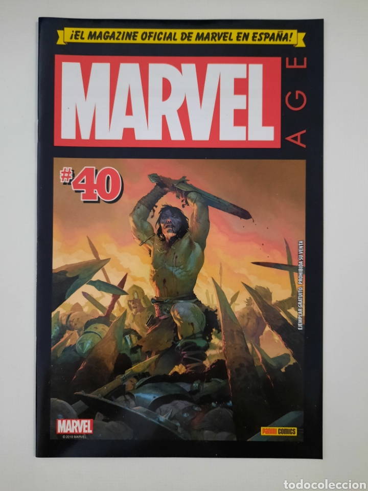C&oacute;mics: MARVEL AGE - N&ordm; 40 - PORTADA CONAN - GRAPA PANINI - Foto 1