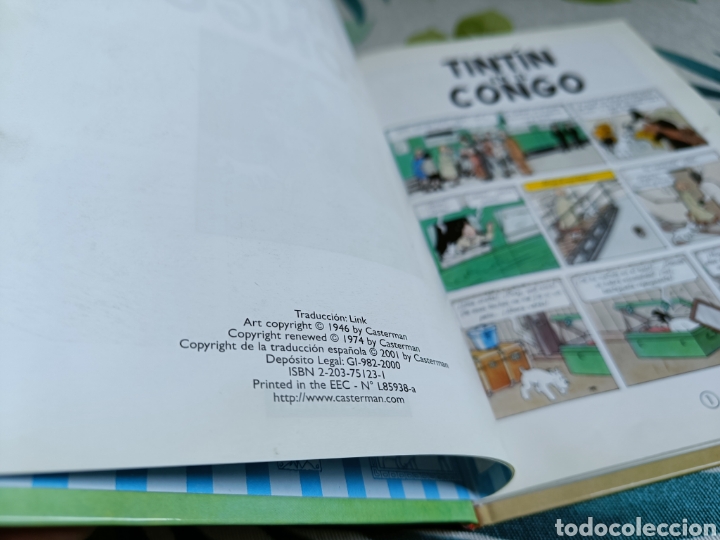 C&oacute;mics: TINT&Iacute;N EN EL CONGO CASTERMAN - Foto 4
