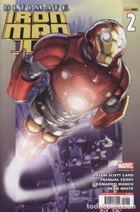 C&oacute;mics: ULTIMATE IRON MAN II. SERIE COMPLETA: 2 NUMS. PANINI - Foto 2