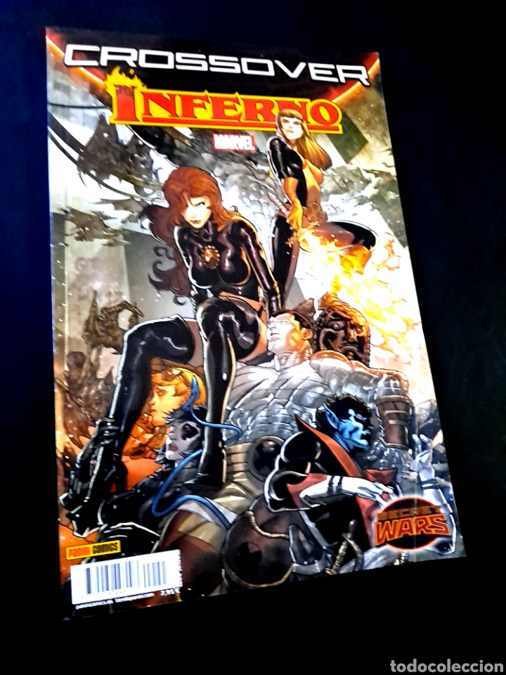 Comics: CASI EXCELENTE ESTADO SECRET WARS CROSSOVER INFERNO PANINI COMICS TAPA BLANDA