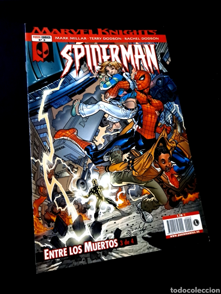 C&oacute;mics: EXCELENTE ESTADO MARVEL KNIGHTS SPIDERMAN 3 PANINI COMICS GRAPA - Foto 1