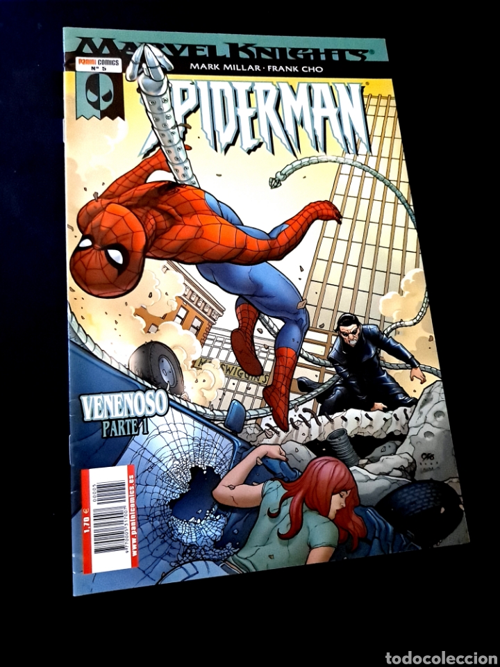 C&oacute;mics: MUY BUEN ESTADO MARVEL KNIGHTS SPIDERMAN 5 PANINI COMICS GRAPA - Foto 1